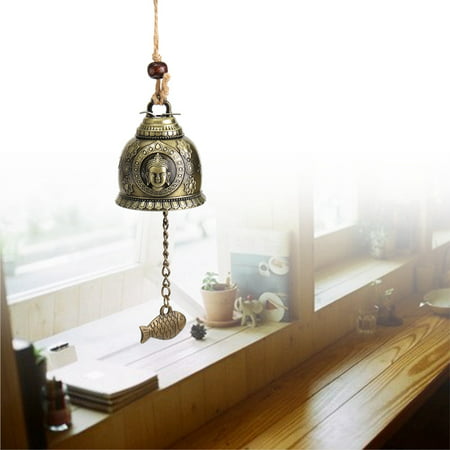 OFFbb-USA Chinese Temple Fair Decoration Lantern Dream Catcher Small Bell Bedroom Decor 